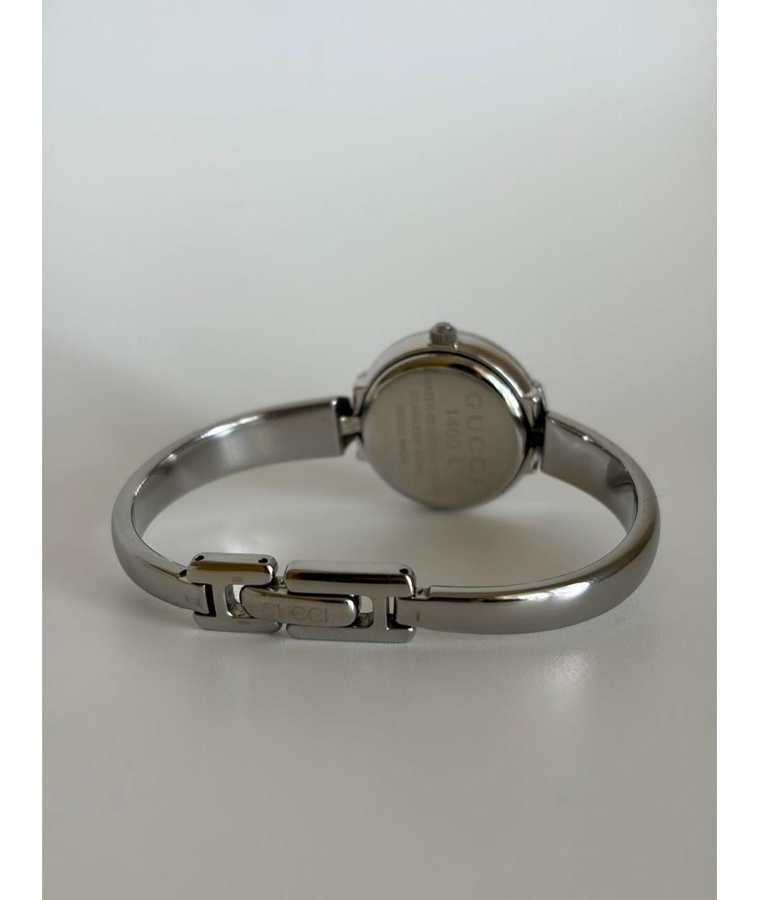 GUCCI Серебряные часы, фото 5