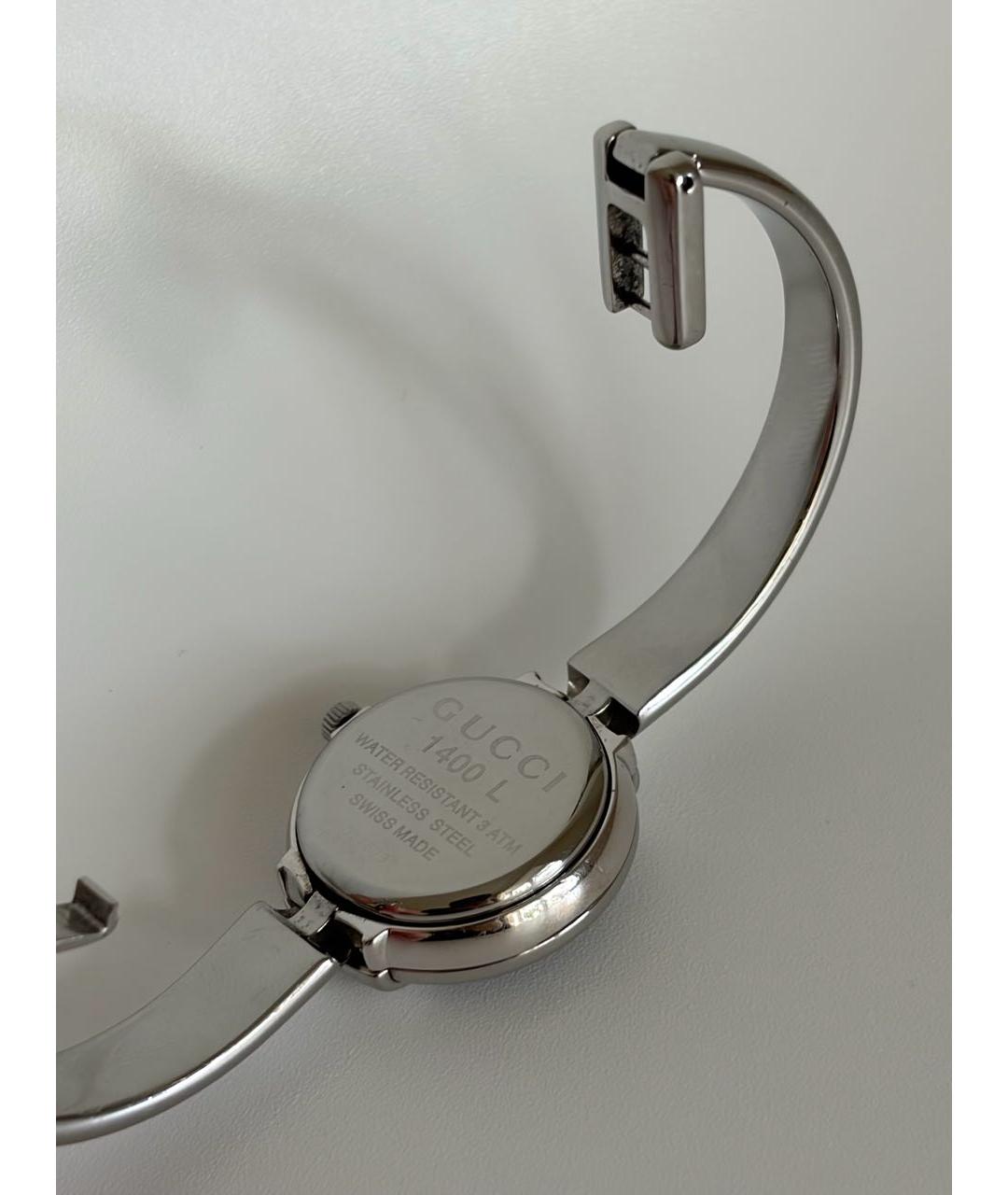 GUCCI Серебряные часы, фото 3