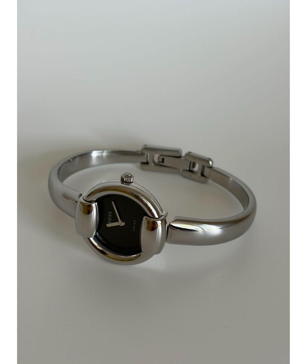 GUCCI Серебряные часы, фото 4