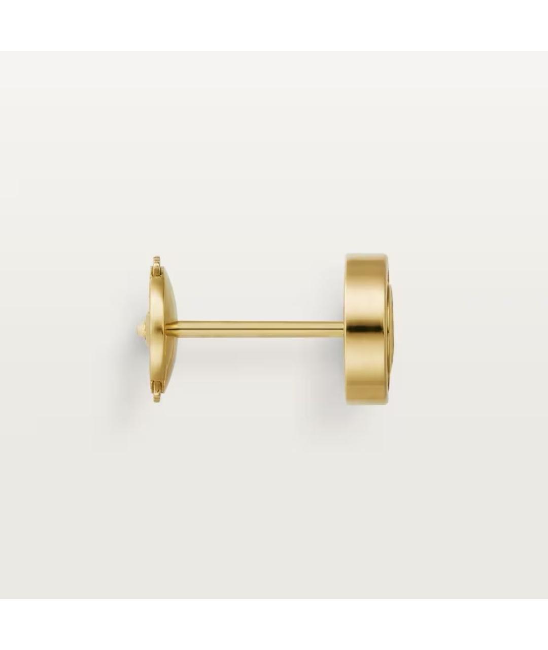 CARTIER Золотые серьги из желтого золота, фото 3