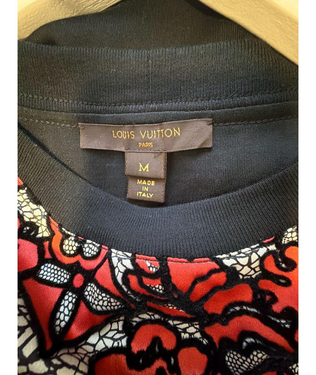 LOUIS VUITTON Красное хлопковое повседневное платье, фото 5