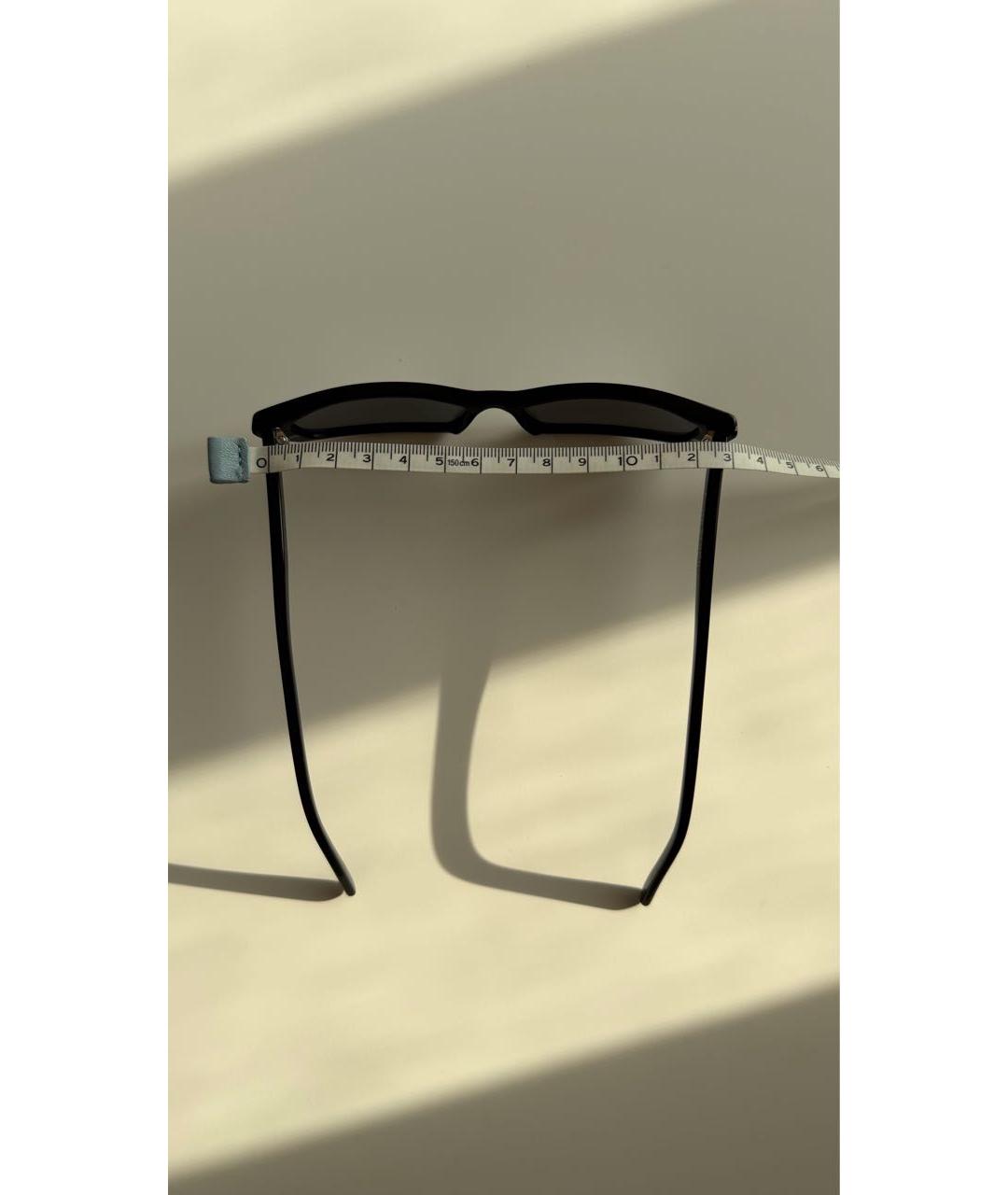 ACNE STUDIOS Черные пластиковые солнцезащитные очки, фото 5