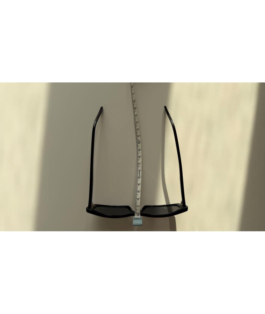 ACNE STUDIOS Черные пластиковые солнцезащитные очки, фото 6