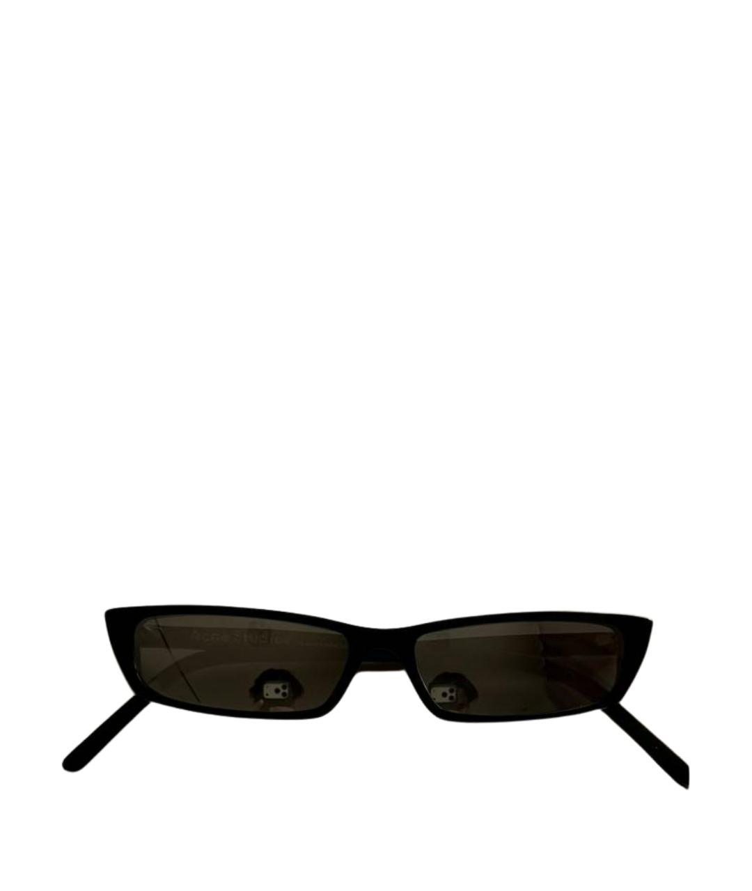 ACNE STUDIOS Черные пластиковые солнцезащитные очки, фото 1