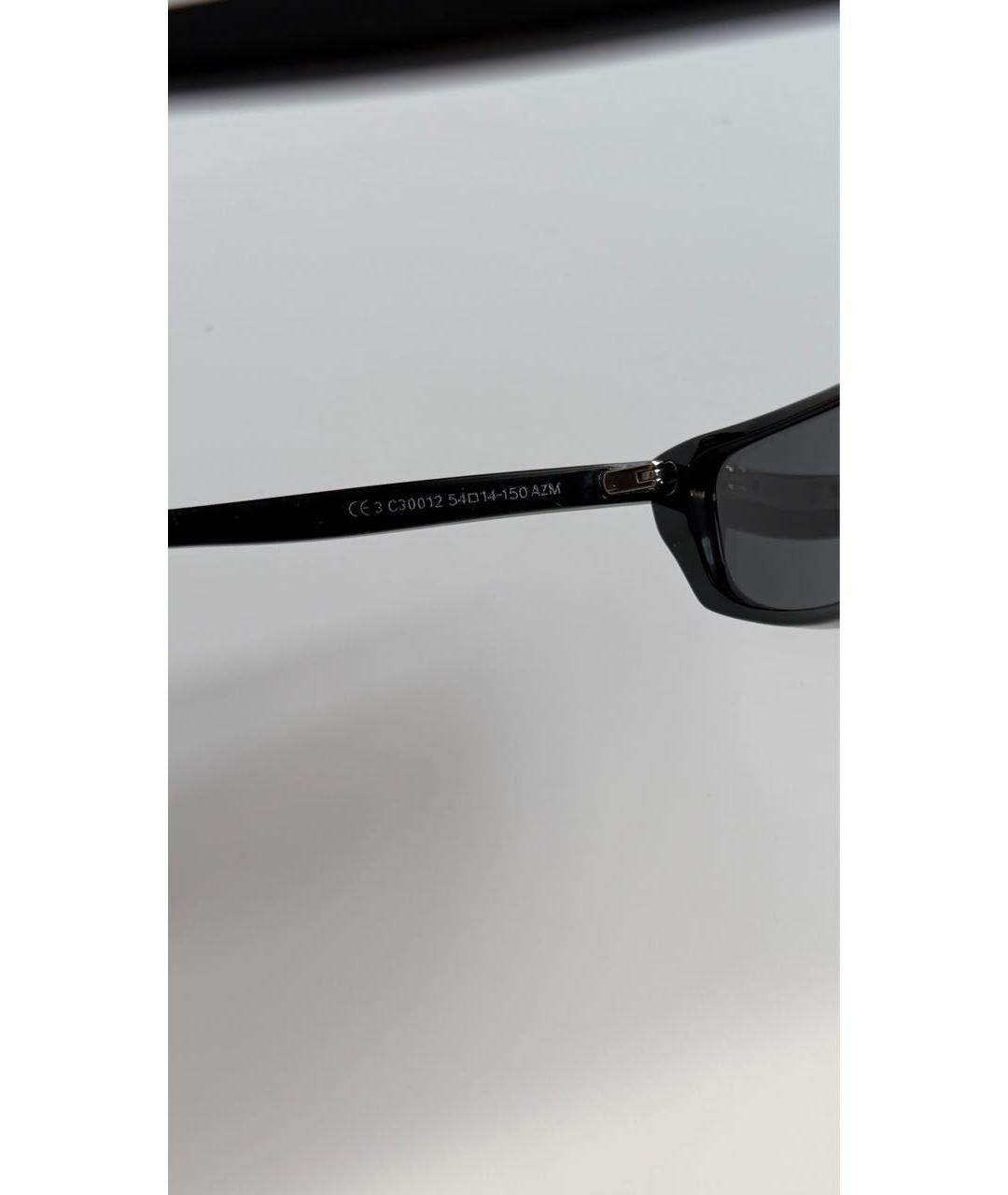 ACNE STUDIOS Черные пластиковые солнцезащитные очки, фото 3