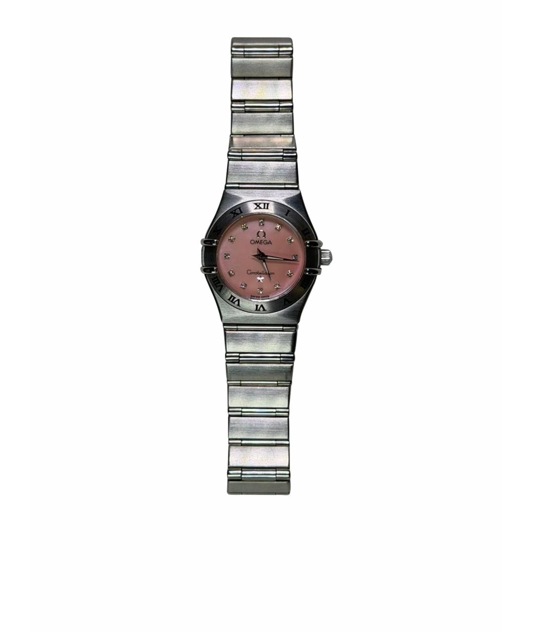 OMEGA Серебряные часы, фото 1