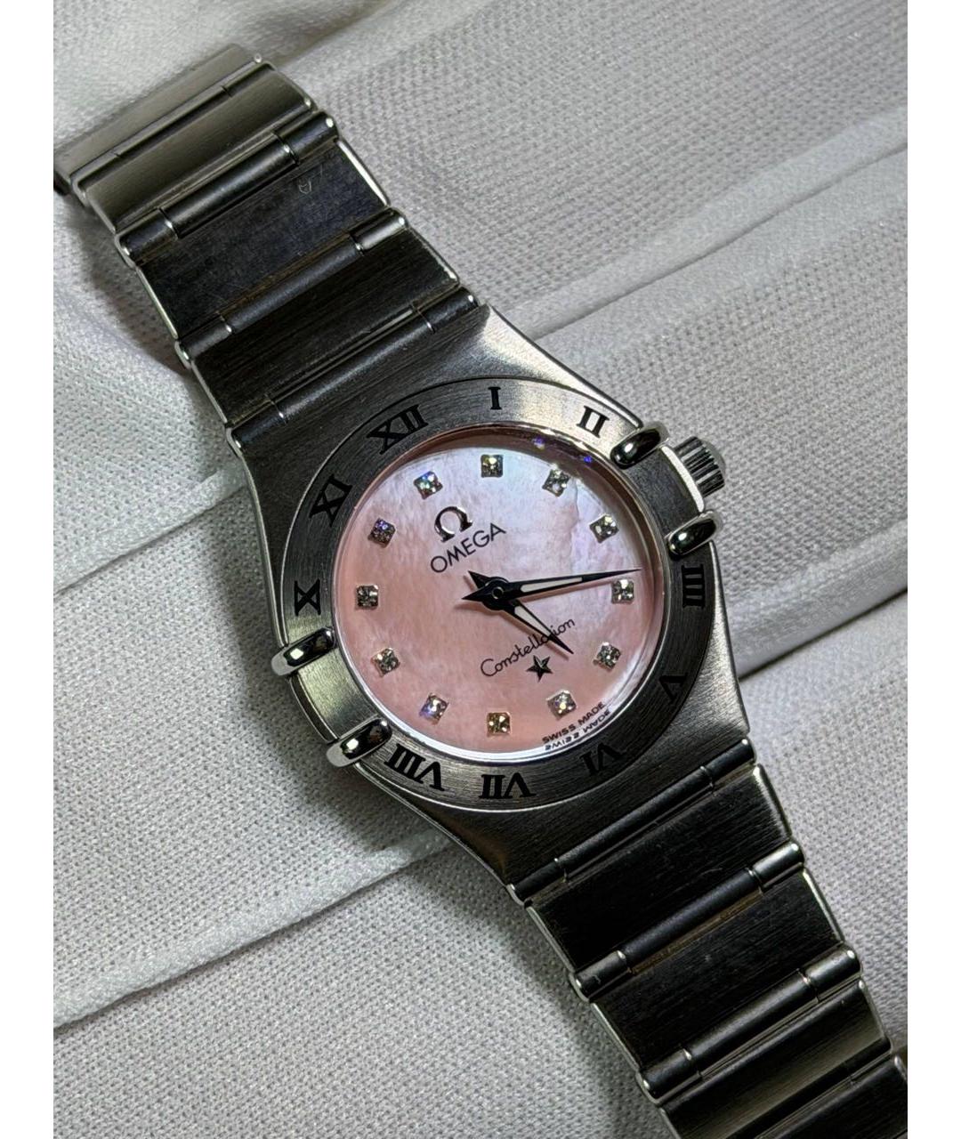 OMEGA Серебряные часы, фото 2