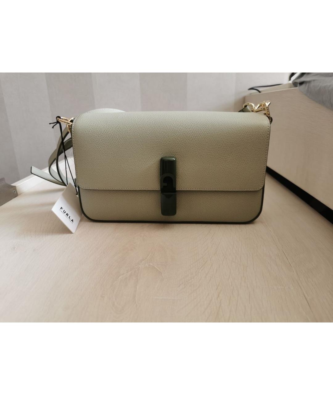 FURLA Кожаная сумка через плечо, фото 4