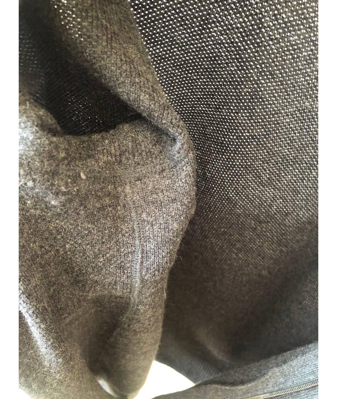 BURBERRY Серый кашемировый джемпер / свитер, фото 6