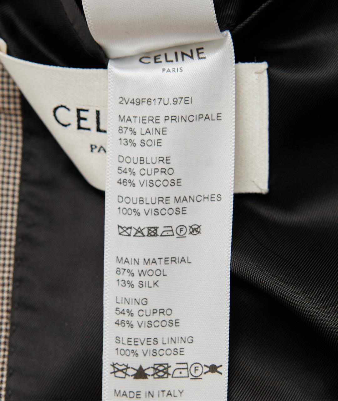 CELINE Коричневый шерстяной костюм с юбками, фото 4
