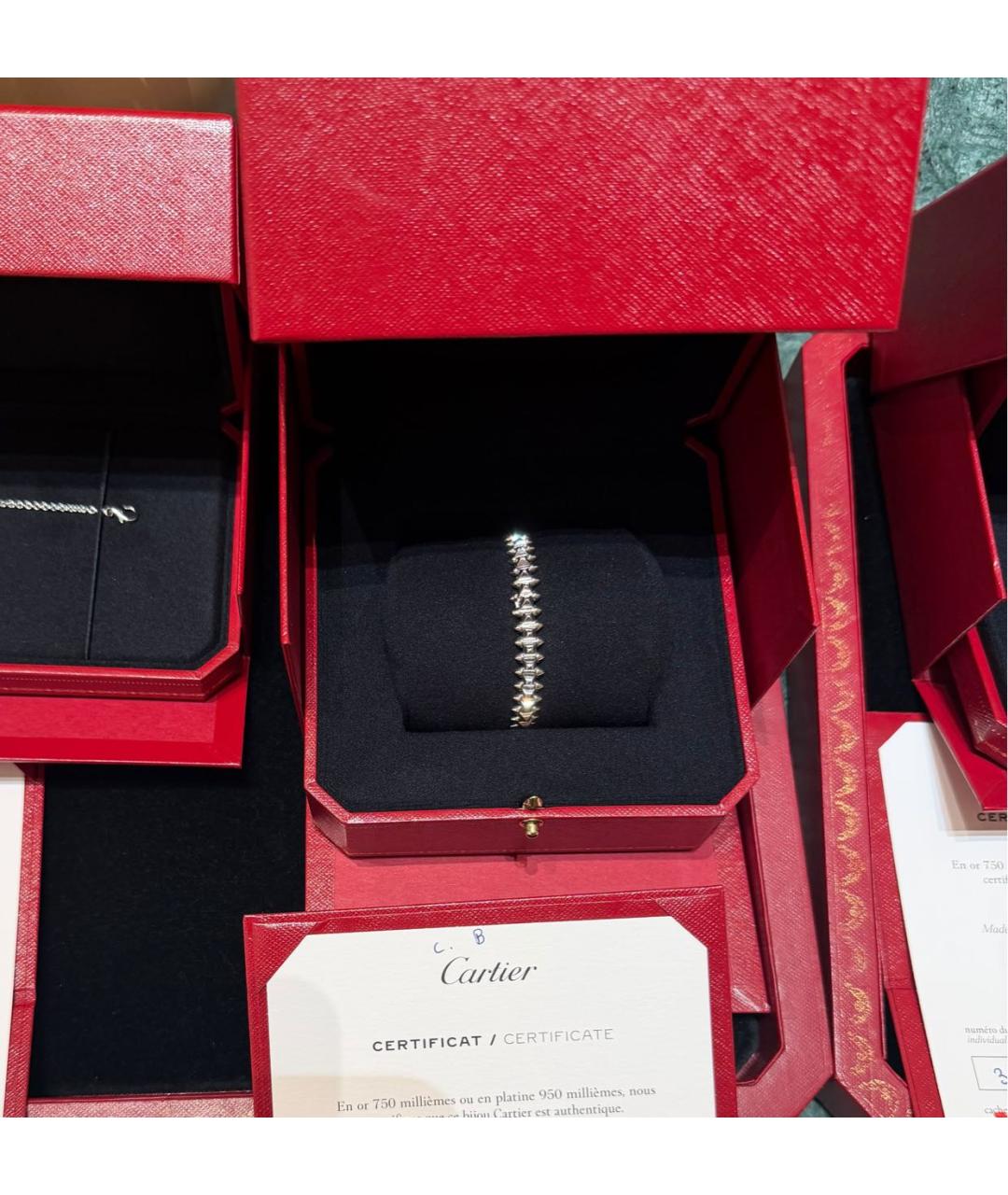 CARTIER Браслет из белого золота, фото 3