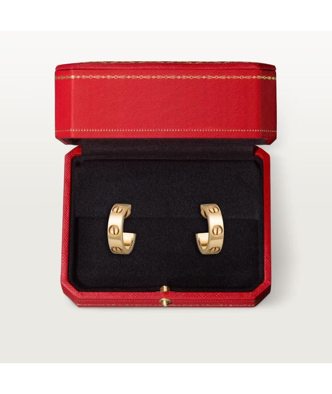 CARTIER Золотые серьги из желтого золота, фото 6