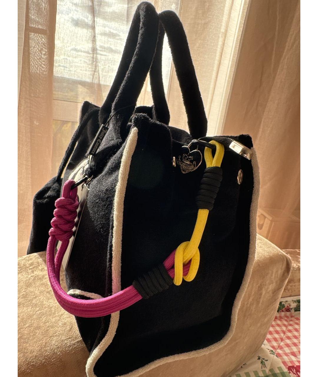 JUICY COUTURE Черная сумка тоут, фото 2