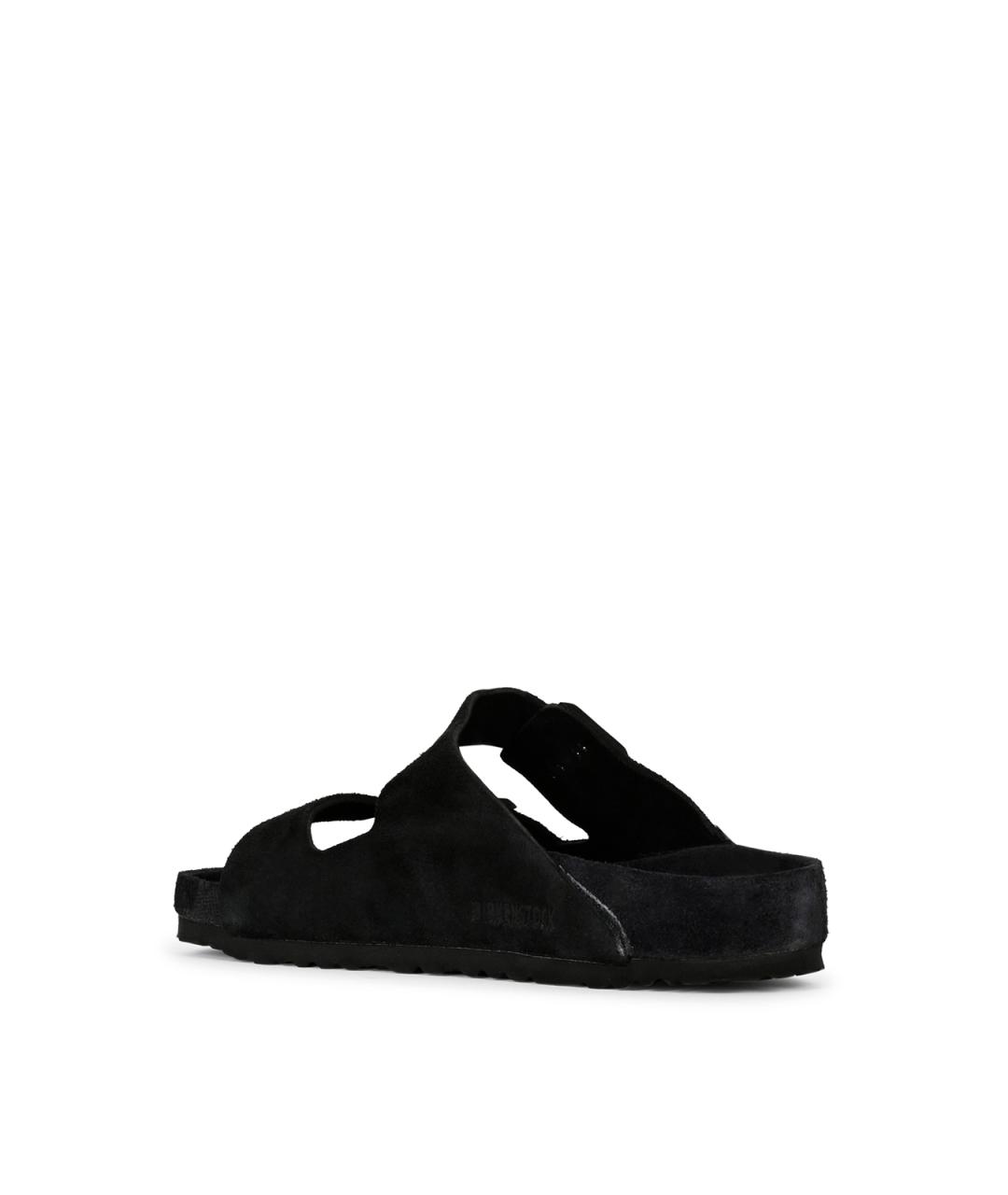 BIRKENSTOCK Черные кожаные сандалии, фото 3