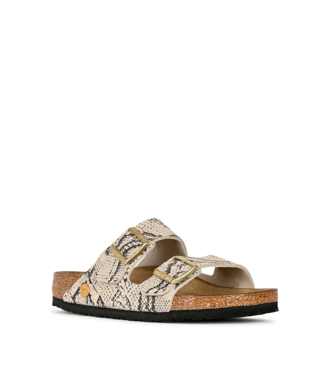 BIRKENSTOCK Мульти кожаные сандалии, фото 2