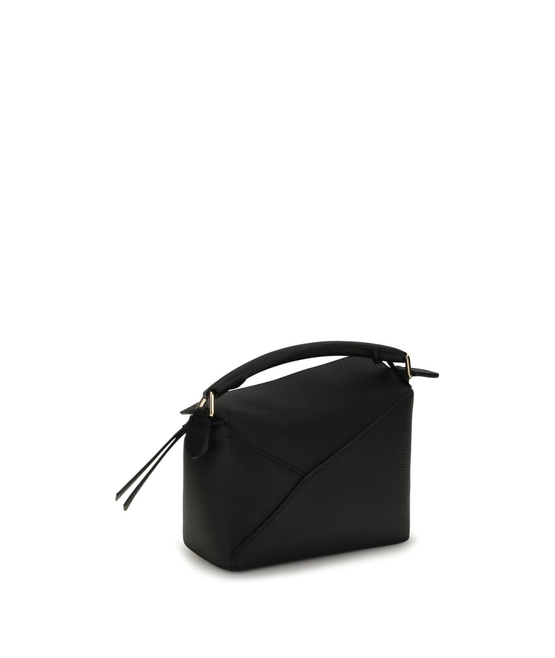 LOEWE Черная кожаная сумка через плечо, фото 3