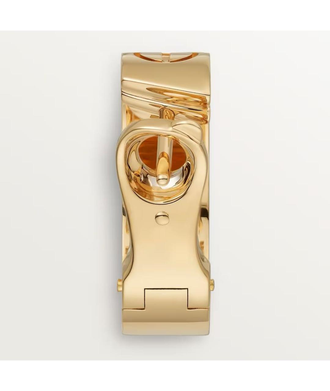 CARTIER Золотые серьги из желтого золота, фото 4