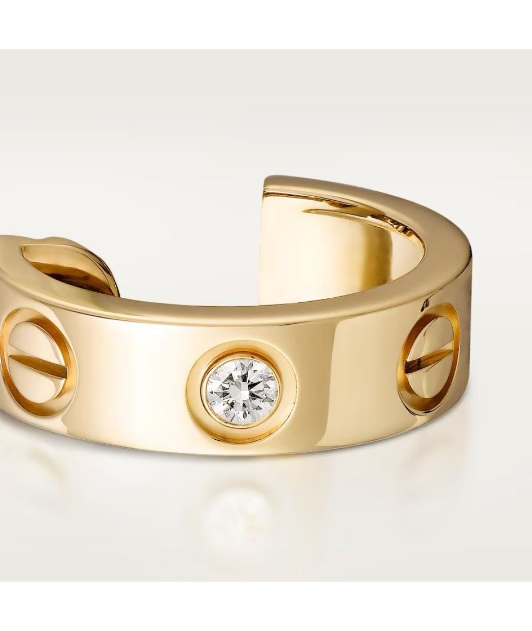 CARTIER Золотые серьги из желтого золота, фото 5