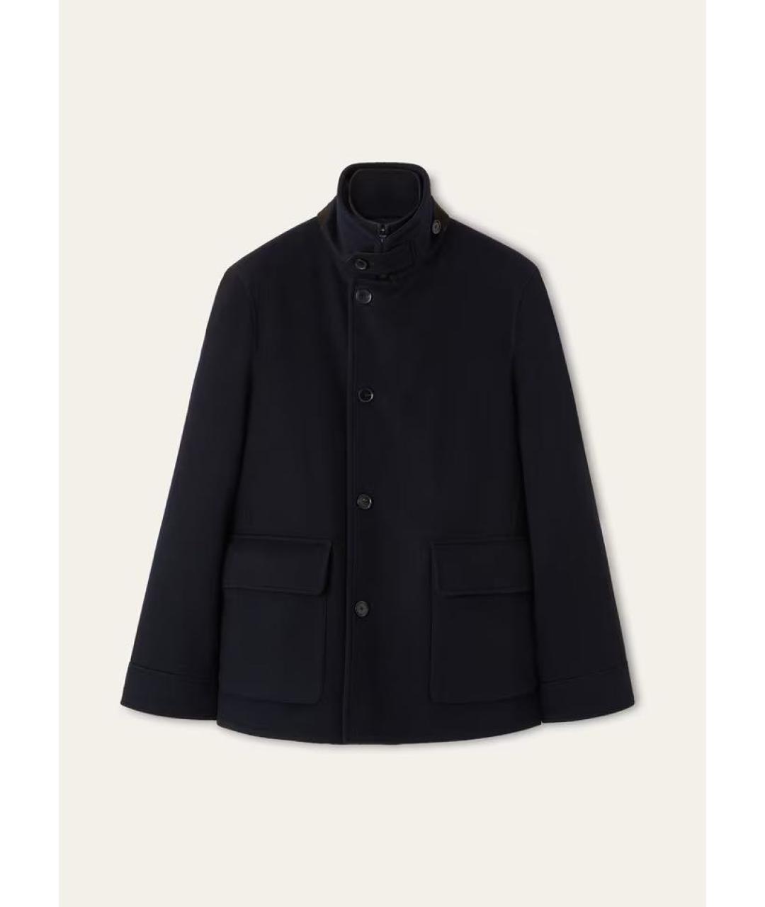LORO PIANA Темно-синяя кашемировая куртка, фото 9