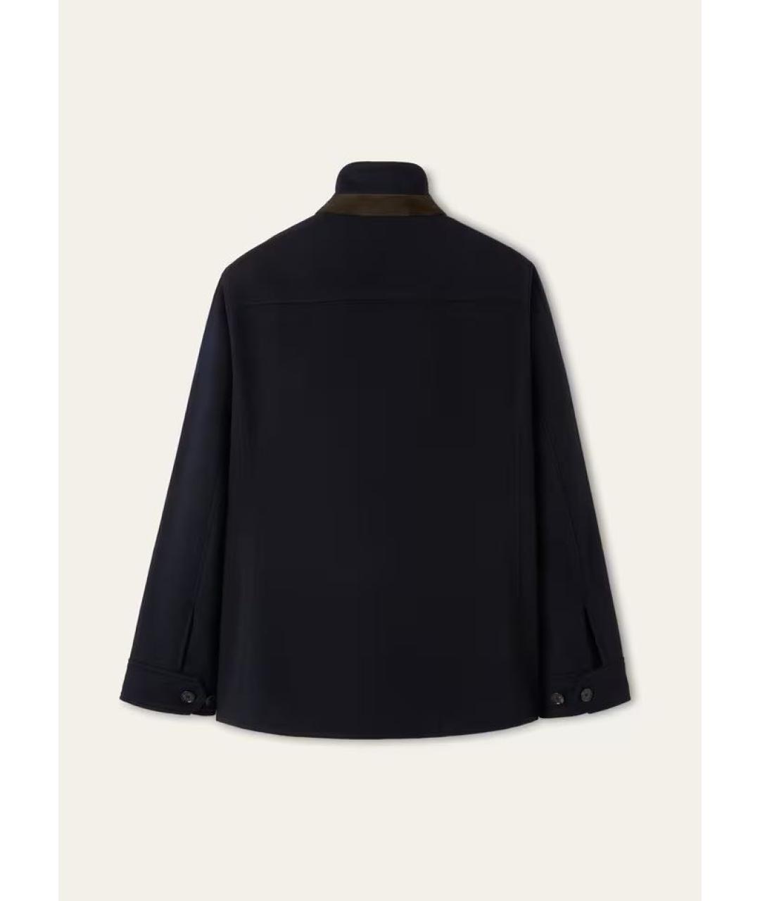 LORO PIANA Темно-синяя кашемировая куртка, фото 2