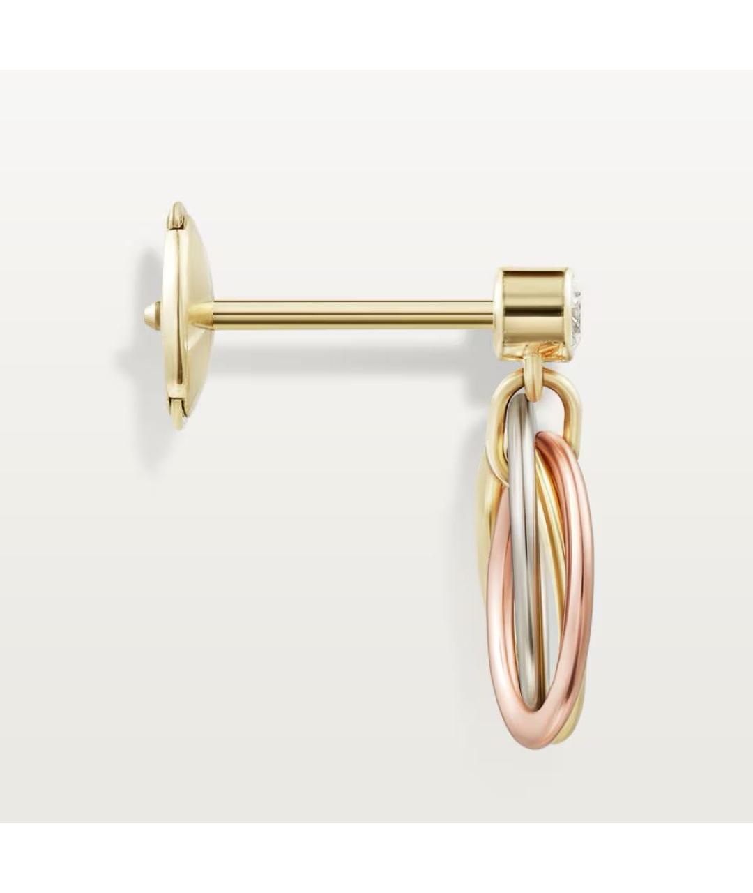 CARTIER Мульти серьги из белого золота, фото 3