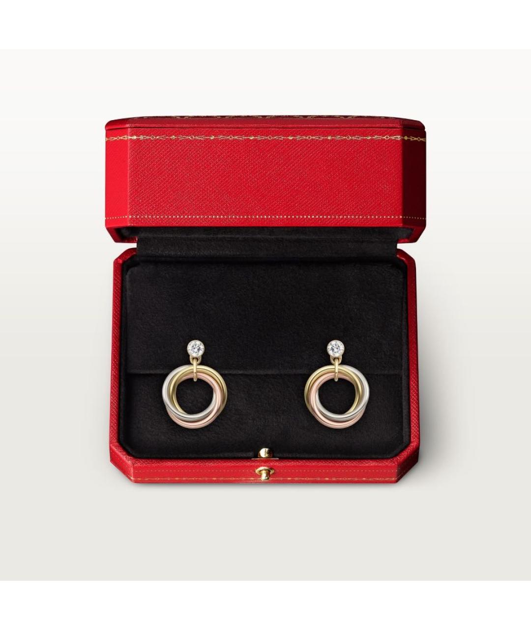 CARTIER Мульти серьги из белого золота, фото 4