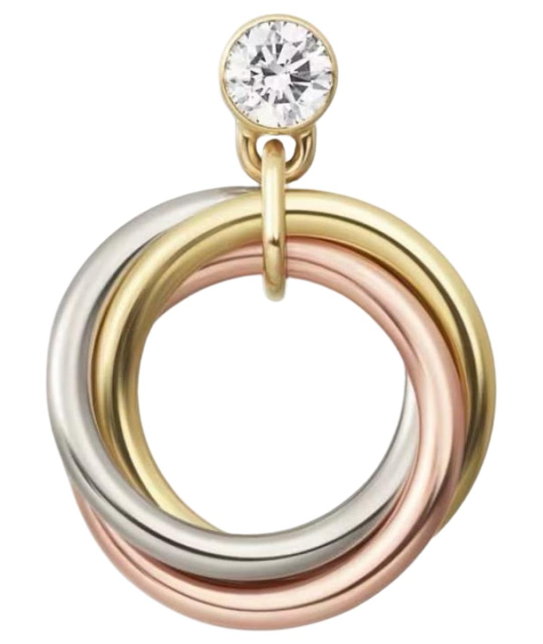 CARTIER Мульти серьги из белого золота, фото 1