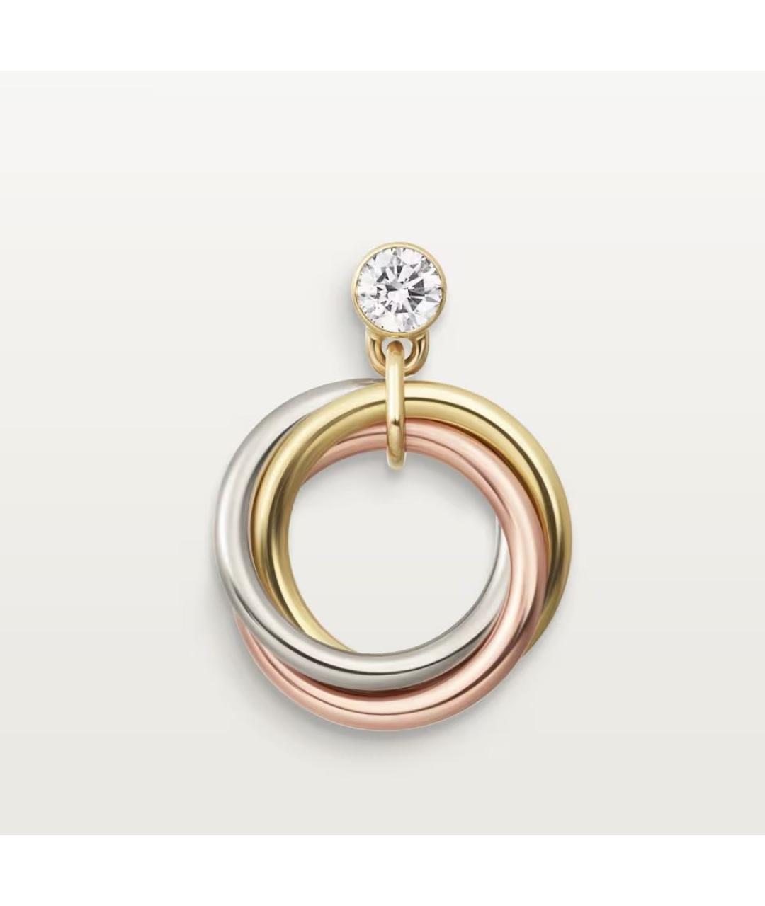 CARTIER Мульти серьги из белого золота, фото 5