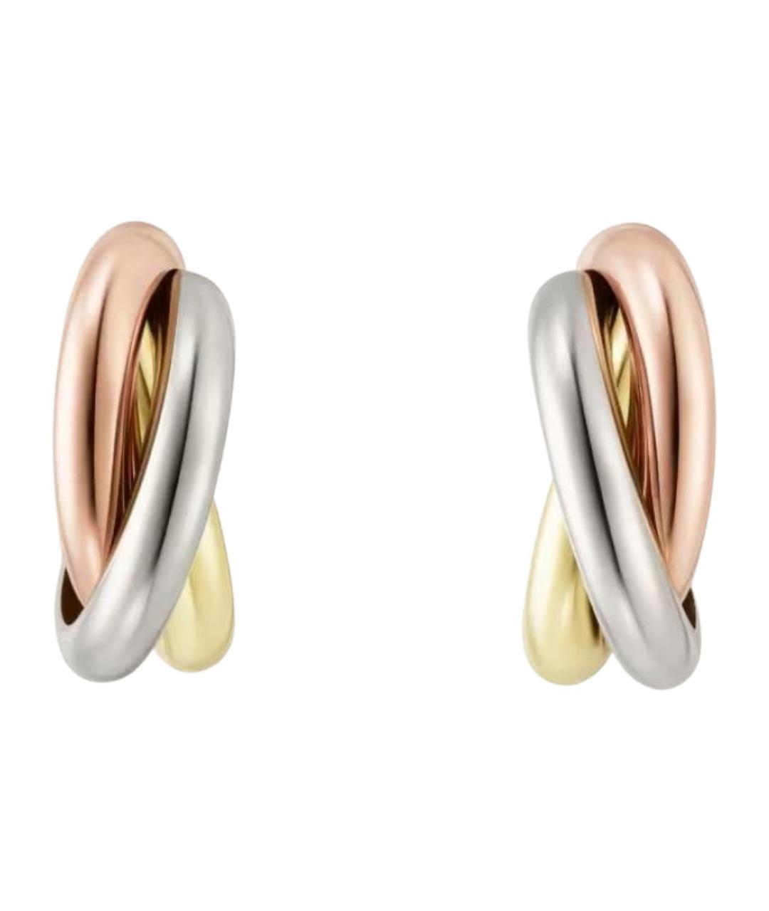 CARTIER Мульти серьги из белого золота, фото 1
