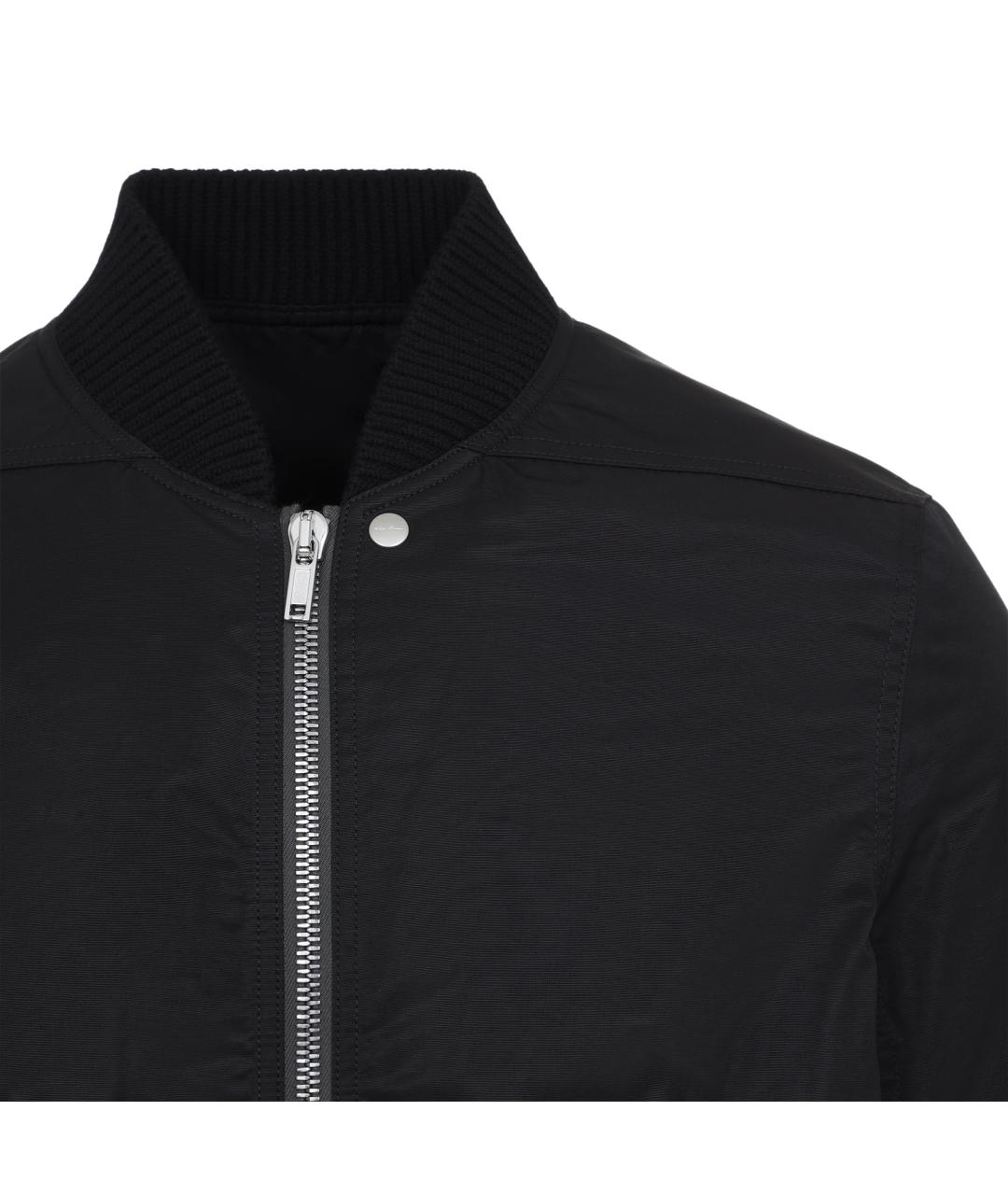 RICK OWENS Черная хлопковая куртка, фото 4
