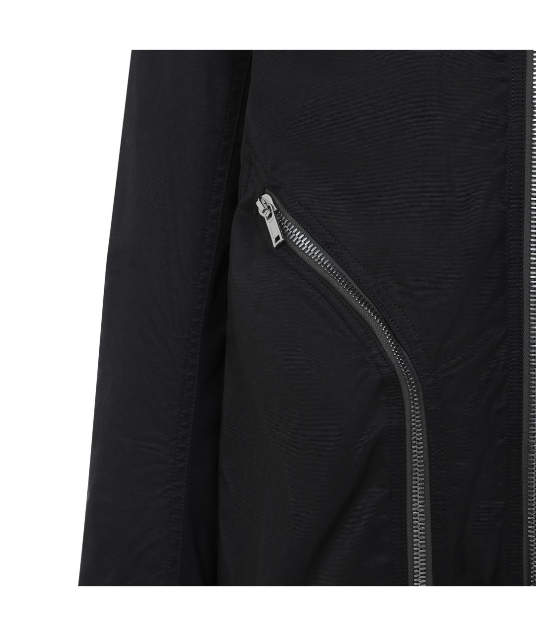 RICK OWENS Черная хлопковая куртка, фото 3