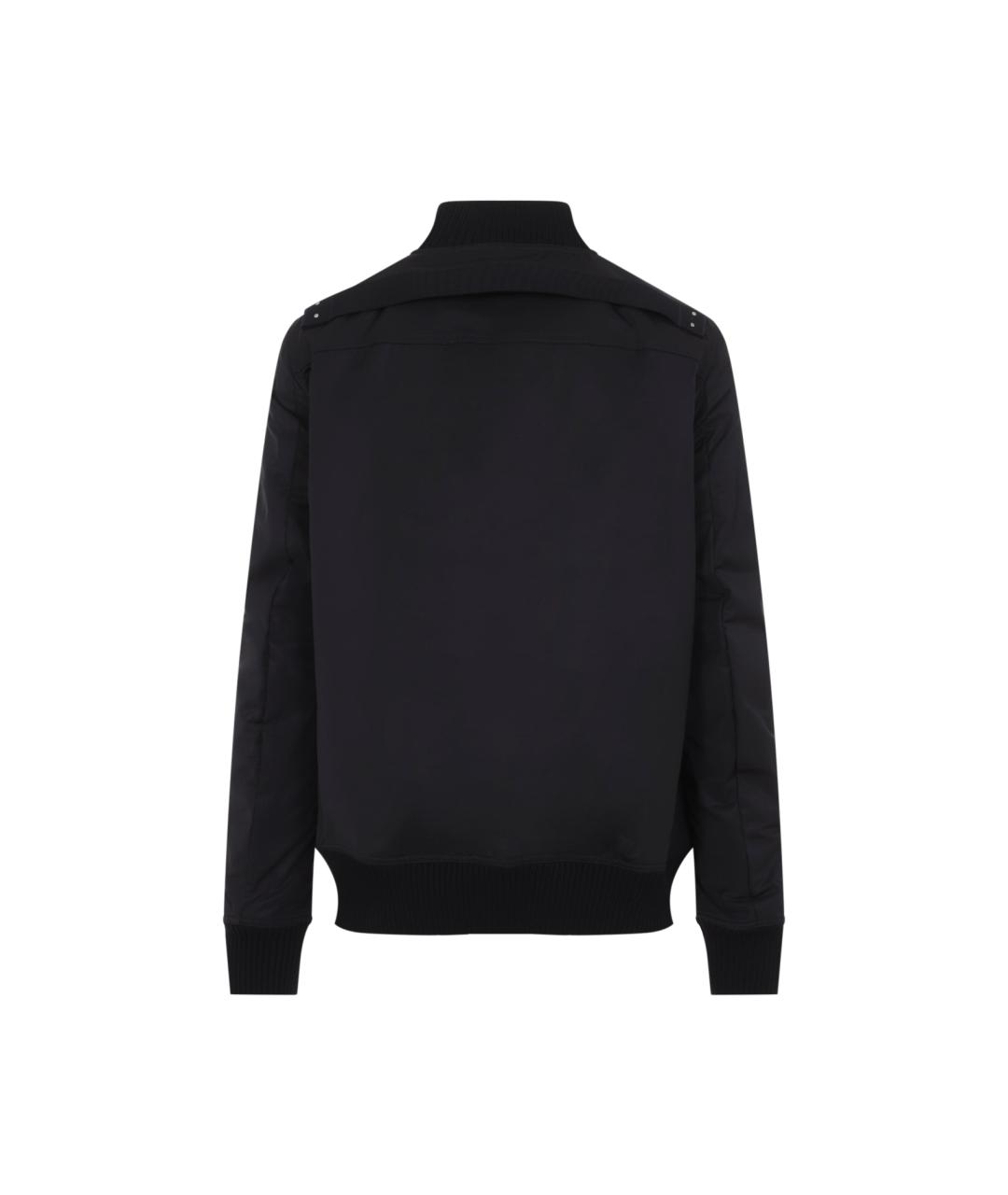 RICK OWENS Черная хлопковая куртка, фото 2