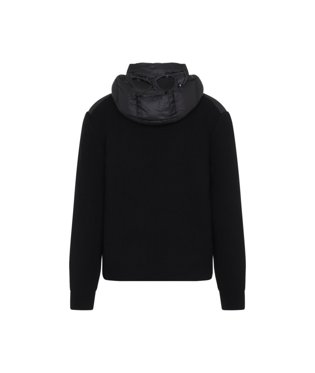 CP COMPANY Черная шерстяная куртка, фото 2