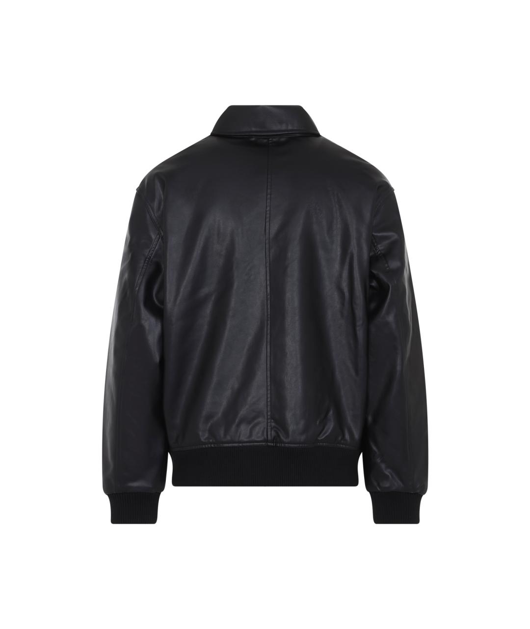 CARHARTT WIP Черная полиуретановая куртка, фото 2