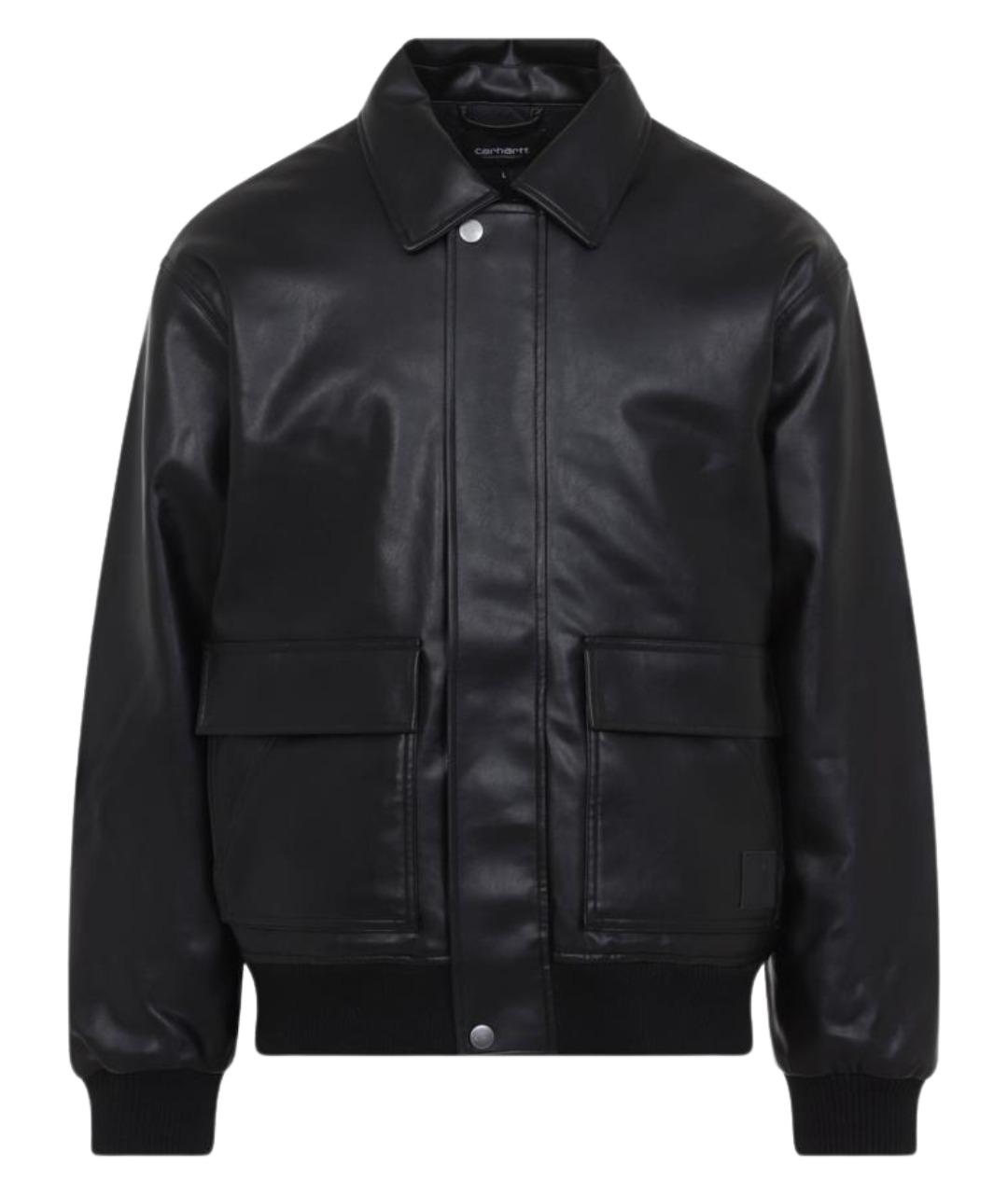 CARHARTT WIP Черная полиуретановая куртка, фото 1