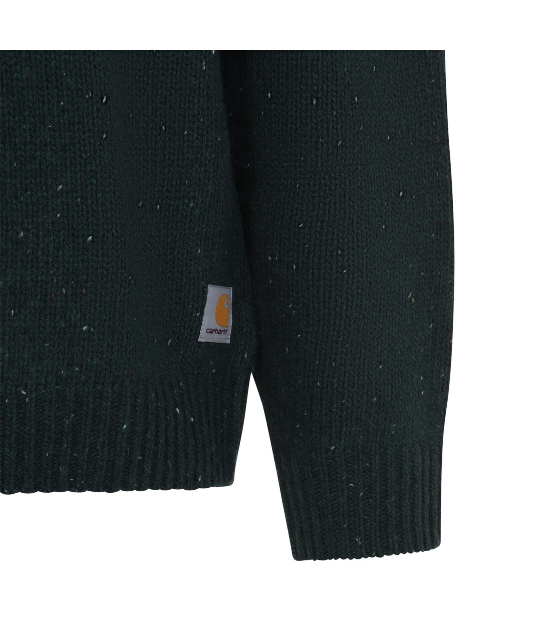 CARHARTT WIP Зеленый шерстяной джемпер / свитер, фото 3