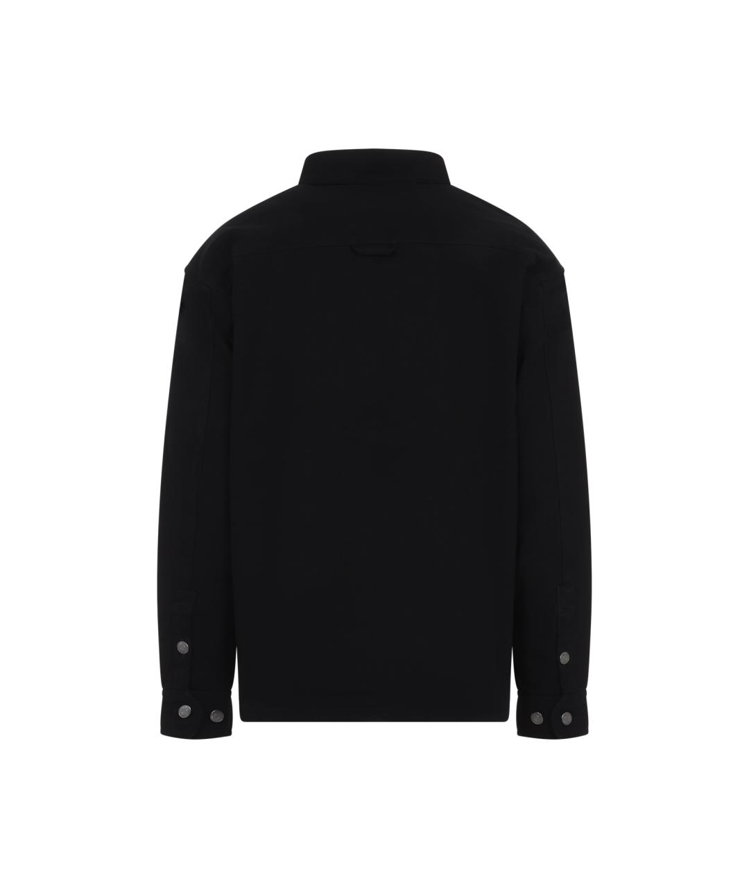 CARHARTT WIP Черная хлопковая кэжуал рубашка, фото 2