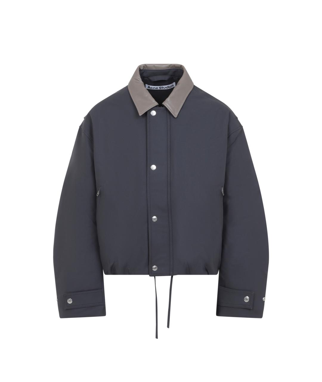 ACNE STUDIOS Серая хлопковая куртка, фото 5