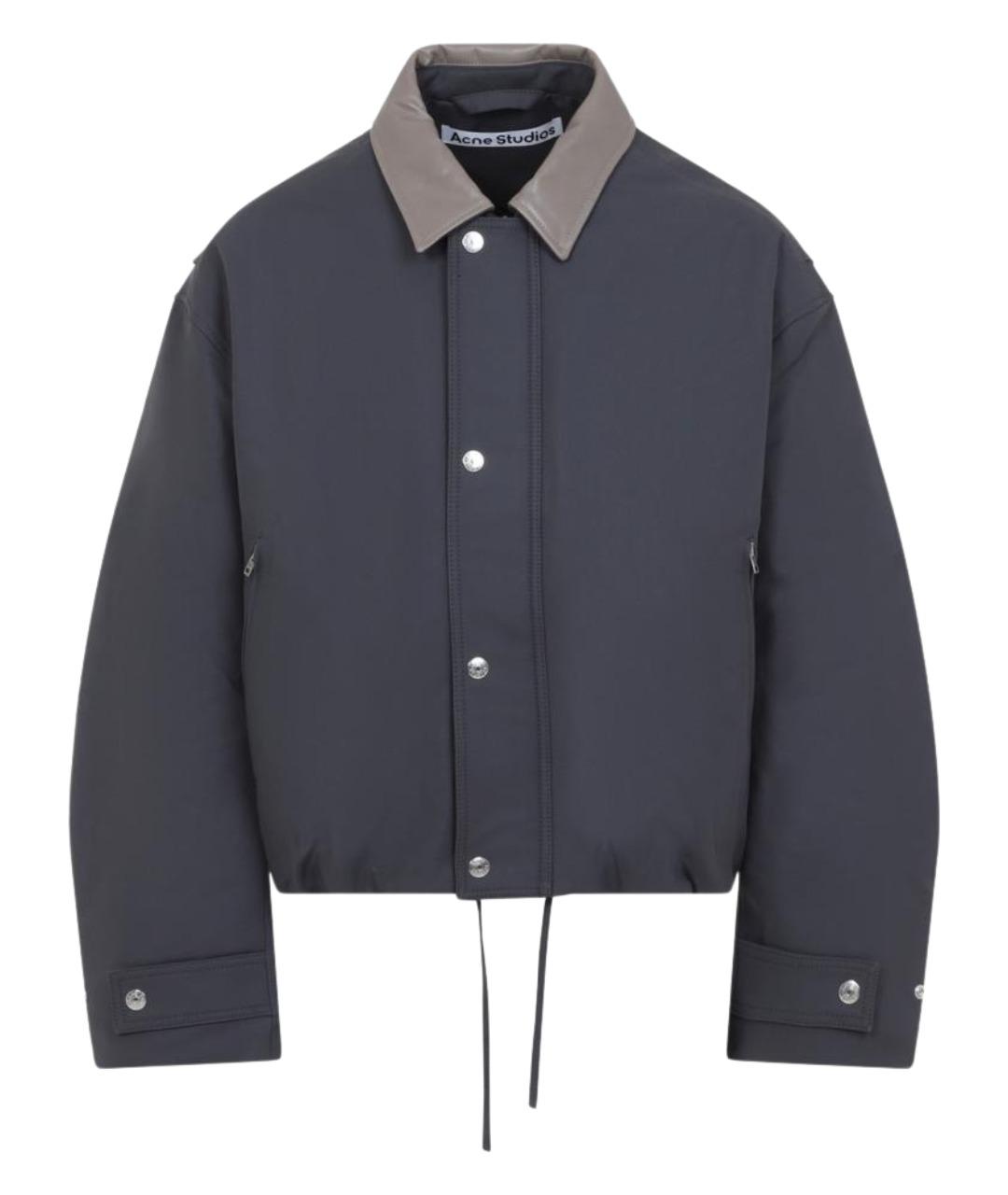 ACNE STUDIOS Серая хлопковая куртка, фото 1