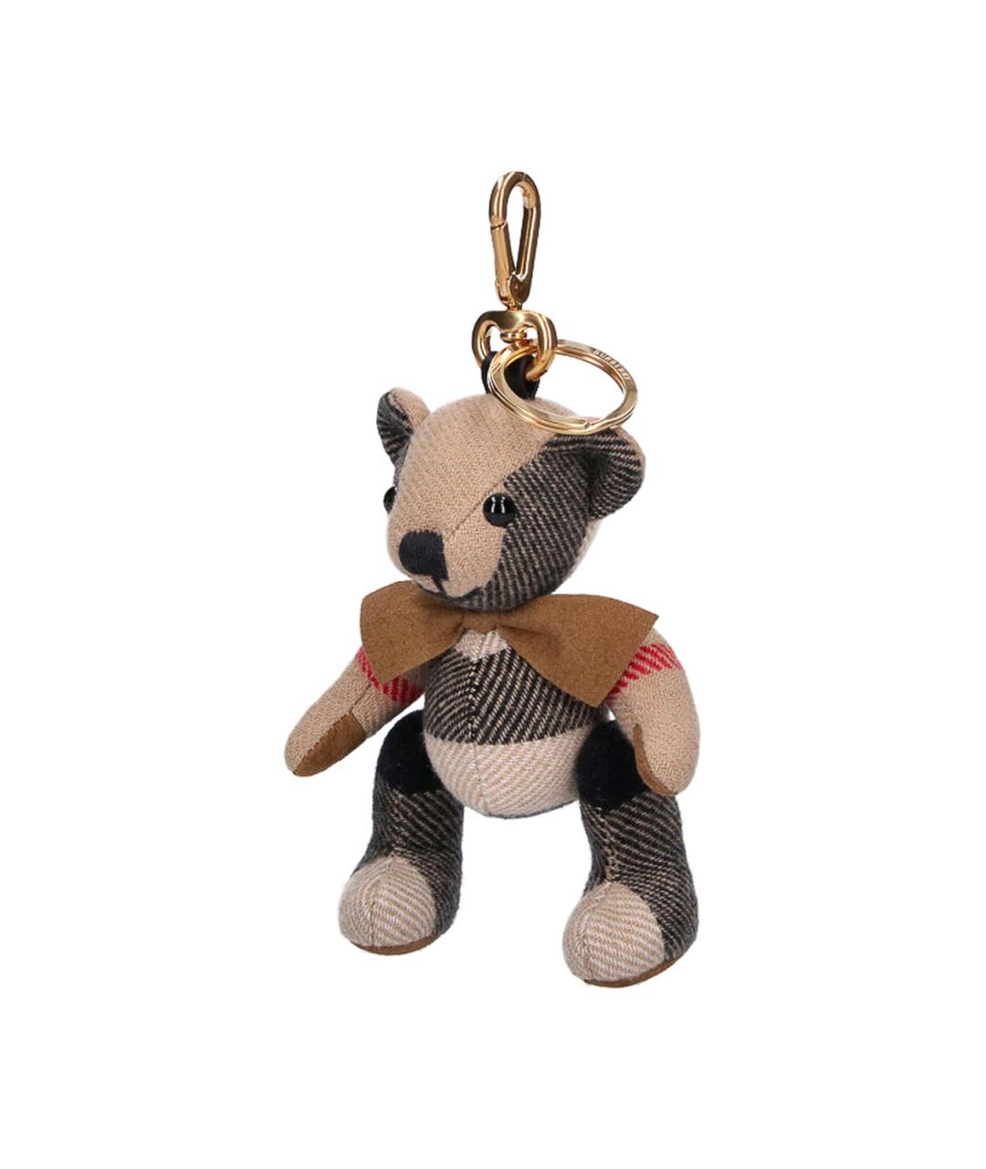BURBERRY Бежевый брелок, фото 2