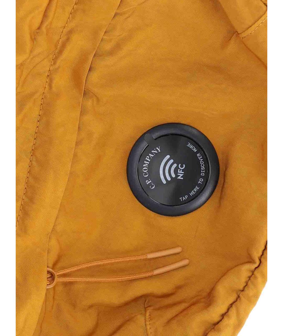 CP COMPANY Горчичная нейлоновая поясная сумка, фото 5