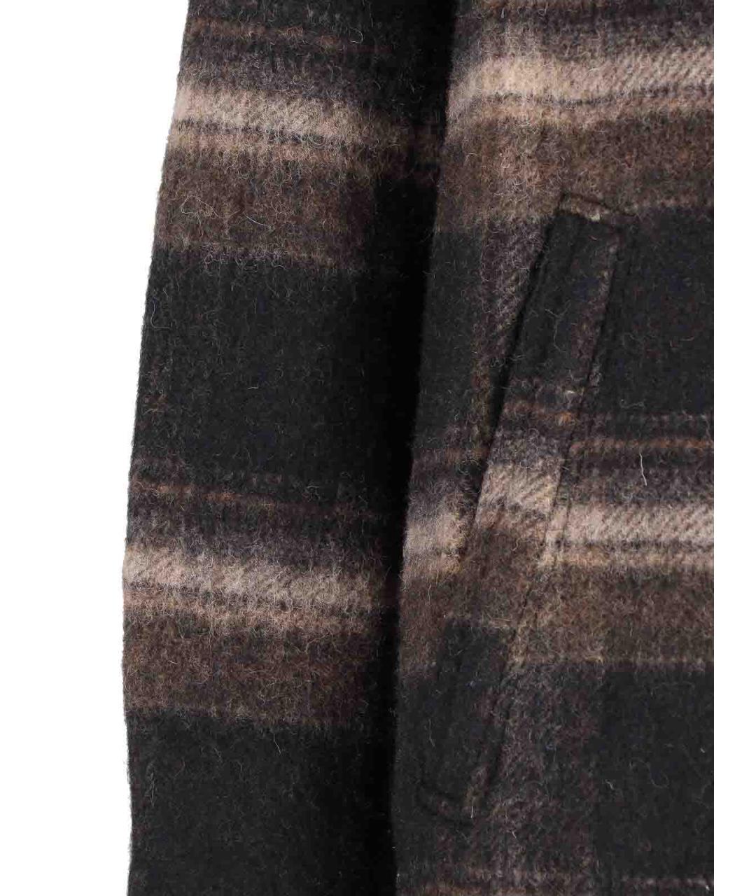 ISABEL MARANT ETOILE Мульти шерстяное пальто, фото 5