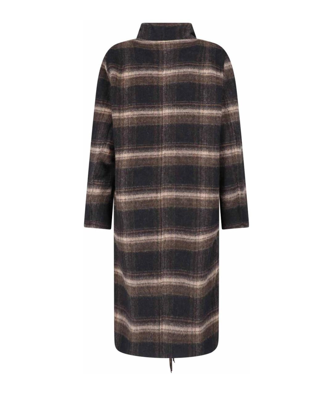 ISABEL MARANT ETOILE Мульти шерстяное пальто, фото 2
