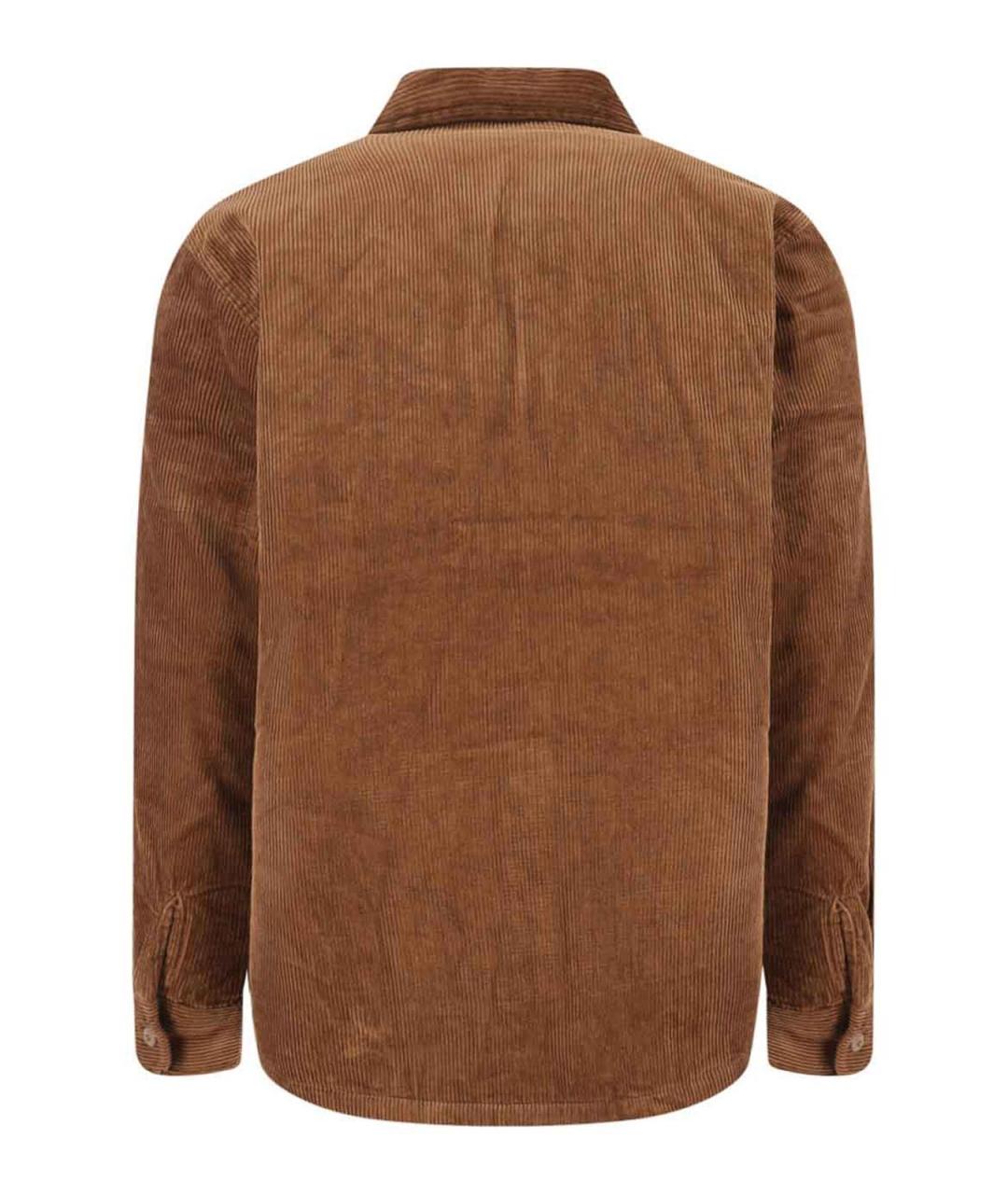CARHARTT Коричневая кэжуал рубашка, фото 2