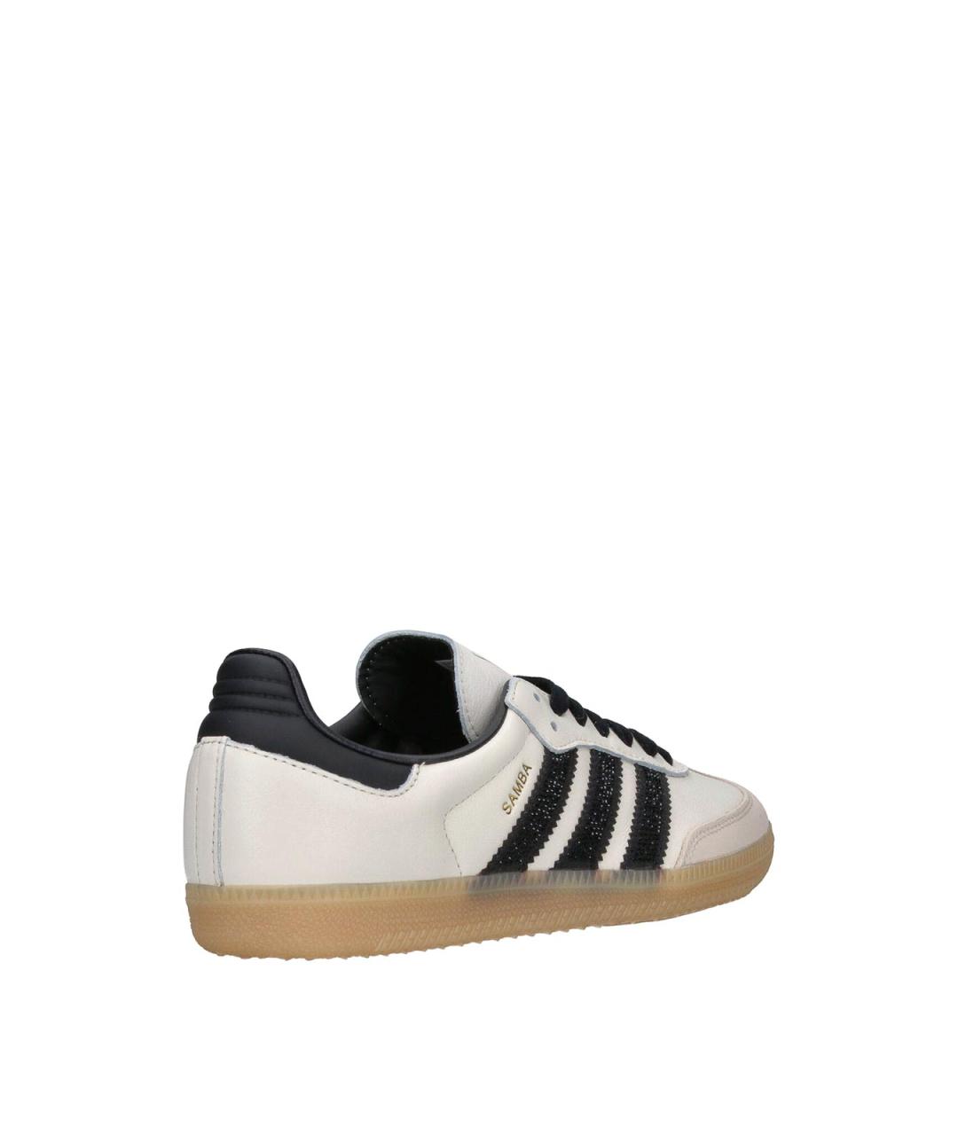 ADIDAS Белые кожаные кеды, фото 4