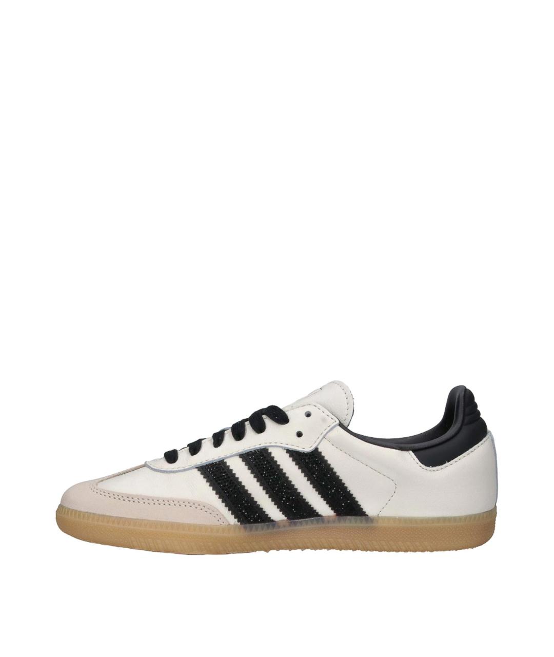 ADIDAS Белые кожаные кеды, фото 3