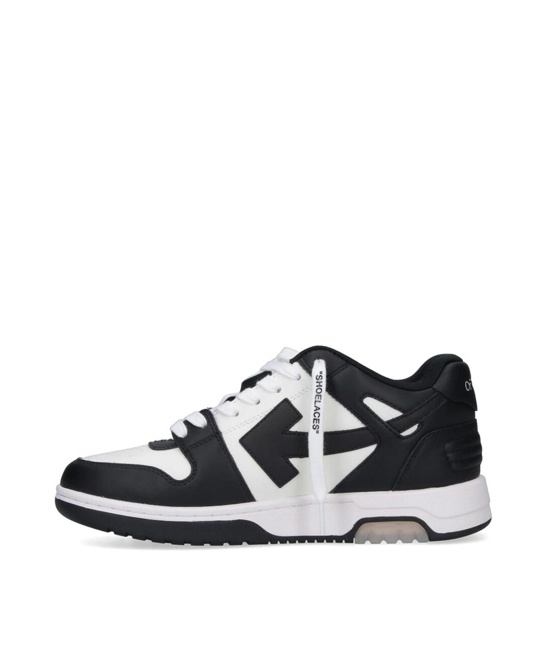 OFF-WHITE Мульти кожаные низкие кроссовки / кеды, фото 3