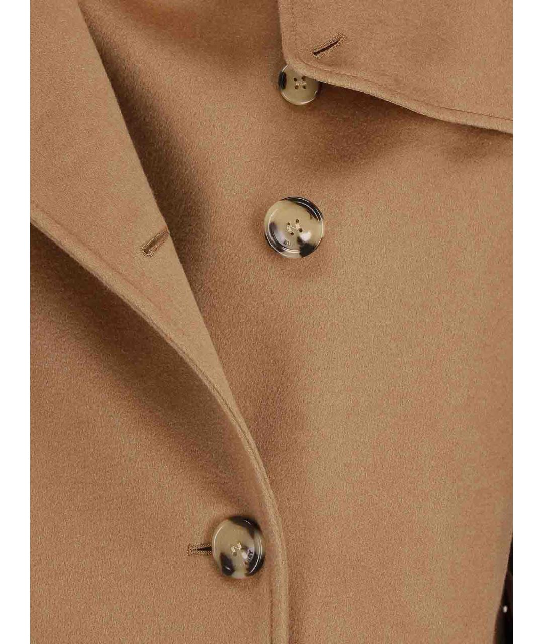 BURBERRY Коричневое кашемировое пальто, фото 6