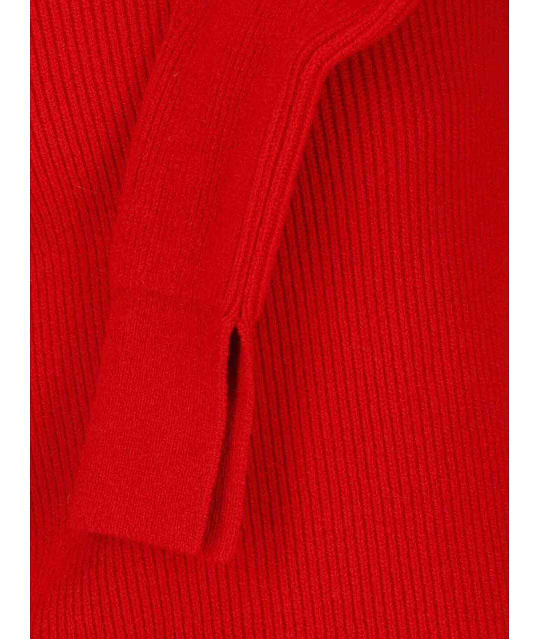 GIVENCHY Красное кашемировое повседневное платье, фото 5