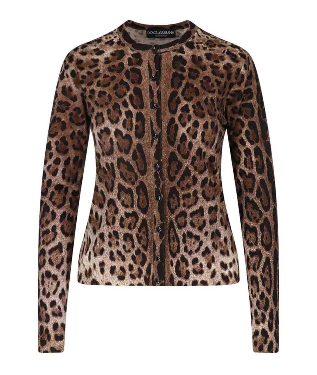 DOLCE&GABBANA Мульти шерстяной кардиган, фото 1